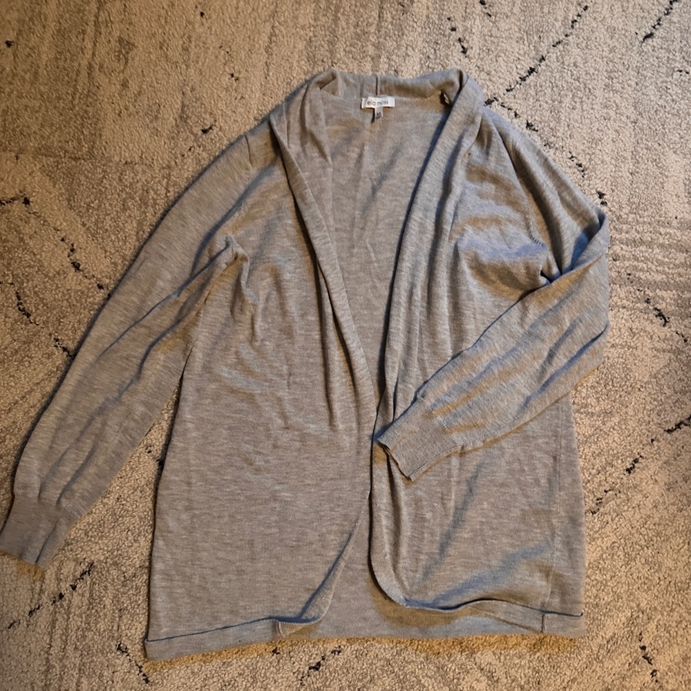 Grey lightweight cardigan
